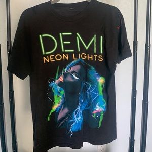 Demi Lovato Neon Lights Tour Shirt